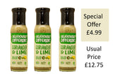Coriander & Lime Salad Dressing – Pack of 3 - SPECIAL OFFER - £4.99 Best Before Date 09/09/2023